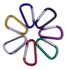 Carabiner Ring Keyrings Key Chains في الهواء الطلق المعسكر الرياضي المفاجئ المقطع الخطاف مفتاح المشي لمسافات طويلة من الألومنيوم المعادن مريحة المريخ التخييم CLI1205441