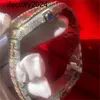 AP Moissanite Mens Watches Automatic VVS Silver Diamonds Pass Test Automatisk rörelse Rose Cartis 2023 Moissanite Gold Mixed Sier Skeleton Square Pass TT Top O