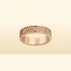 Liefde Schroef Ring Klassieke Luxe Designer Sieraden Voor Vrouwen Mode Diamanten Gouden Ringen Titanium Staal Legering Verguld Ambachtelijke Never2943937