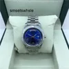 Automatisch horloge Mode Volledig merk Pols Mannelijke stijl Datum met stalen metalen klok