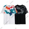 24SS Europe Mens T Shirts Men Designer Tee Summer Letter Printing Tshirt Kort ärm T Shirt Cotton Graffiti Tryckt Tshirts XL