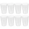 Vinglas 50 datorer Party Cup Disponertable Cups Drick Multi-Use Liten Plastic Glass återanvändbar vattendryck