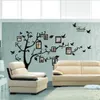 Наклейки на стенах ZY94AB Black PO Treestree MemoryTree Sticker PVC Водонепроницаем