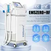 EMSzero RF-Muskelstimulation, Muskelaufbau, Schlankheits-Körpermaschine, Impuls-Muskelstimulator, weiße Maschine