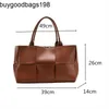 Arco fourre-tout Bottegvenetas sacs à main femmes qualité cuir tissage grande capacité grande taille Plaid Shopper sacs à main227c
