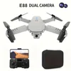 E88 Pro Drone With Wide-angle Camera, 90° Adjustable Angle Lens, One-key Takeoff And Landing, Four-axis Aircraft