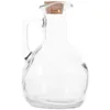 Servis uppsättningar Glass Oiler Vinegar Bottle Sirap Dispenser Cruet Bottled Soy Sauce Kök Säsongshållare Supply Liquid