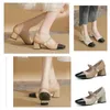 designer sandalen slingback hakken schoenen vrouw kitten hakken slingback pomp puntschoen ballet flats zwart zilver rood beige hoge hak pompen voor vrouwen