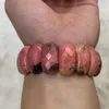 Bangles Natural Rhodonite Stone Beads Armband Natural Gemstone Jewelry Bangle For Woman For Man Wholesale!
