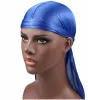 Cores misturadas boné de cetim masculino bandana turbante perucas homens seda durag headwear bandana chapéu pirata acessórios para o cabelo bj