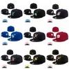 2024 gorące rozmiary Fit Baseball M LB piłka nożna snapbacks projektant płaski kapelusz aktywny regulowany haft bawełniany czapki siatki wszystkie rozmiar drużyny 7-8
