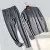 Men's Sleepwear Autumn And Winter Cashmere Cotton Warm Suit Clothes Trousers