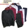 Men's Sleepwear Autumn And Winter Cashmere Cotton Warm Suit Clothes Trousers