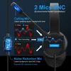 Casques EKSA H12/H12E 3.5mm/USB casque filaire avec Microphone casque d'ordinateur supra-auriculaire avec suppression du bruit ENC pour centre d'appels Skype J240123