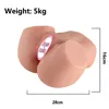 Une simulation de modèle de poupée en silicone de hanches Peau grosses fesses et moule inversé avion tasse nom outil masturbateur masculin produits pour adultes 1 LII9