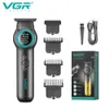 Hair Clippers VGR Hair Clipper Cordless Hair Rechargeable Hair Cutting Machine 8000 RPM Haircut Machine Electric Clipper for Men V-990 YQ240122