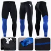 Pantaloni da uomo Sport Leggings attillati per yoga, allenamento per il sudore, ad asciugatura rapida, basket, corsa