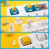 Tastiere Tastiere 1pc Ghost Copritasti per fai da te Tastiera meccanica Fatti a mano Keycap Personalità Gioco tridimensionale Tasti ESC YQ240123