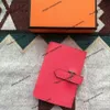Projektantka torba na kartę marki moda marka kobiet metalowe litery naciśnij przycisk ręki wzór skórzany zero portfel pół kroku damskie klip biznesowy portfele mans portfele