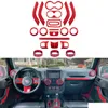 Other Interior Accessories Steering Wheel Center Console Trim Gear Shift Knobs Frame Air Outlet Er Fit For Jeep Wrangler Jk Jku 2011- Dhjon