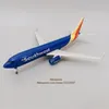 20cm Alloy Metal Air USA Southwest Airlines Boeing 737 B737 Airways Diecast Airplane Model Canada KLM RUSSIAN Plane Aircraft 240118