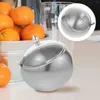 Servis uppsättningar Spice Jar Metal Bowl Stainless Steel Bowls Fruit Seasing Container Container Servering Dispenser