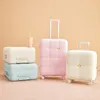 Suitcases Cute Cheese Rolling Luggage Travel Suitcase Fashion Color Scheme Trunk Large Capacity Silent Universal Wheel