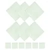 Table Napkin 12 Pcs Satin Cocktail Napkins Wedding Fabric Cloth Square Polyester (Polyester) Dinner Party