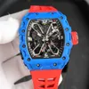 Richard's Mille Automatic Designer Superclone Watchmen Aaa Rm3503 Watch Luxury Carbon Fiber Ntpt Case Hollow Out Highend Quality Waterproof Wristwatch with Box B49