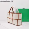 Bottegvenets Arco Tote Bags Botteg Venetas Bag torebki torebki ramię kobiety płócienna skórzana torebka torebka