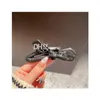 Creative Contrast Color Hairpins Barrettes Letter Crystal Charm Hair Clips Stylish Hairpin Hair Clips Hair Accessories