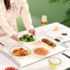 Table Mats US Plug Rectangular Food Warmer Mat Silicone Electric Warming Tray Portable Board Pad Decoration