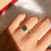 diamants legers ring emerald for woman designer for man gang drill 925 silver T0P quality highest counter quality classic style anniversary gift with box 014