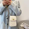 Cross Body 2021 Retro Lattice Pattern Pu Leather Counter Bag Casual Women Chain Crossbody Bags Women's Fashion Flap Handbags169Q