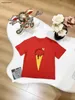 Nowe koszulki dla niemowląt haftowane logo bawełniane koszulki dziecięce rozmiar 100-150 Dzieci Designer Ubrania Wiele stylów chłopcy dziewczyna krótkie rękaw
