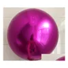 Party Decoration 4D Foil Balloon 22Inch Round Aluminum Balloons Metal Wedding Birthday Baby Shower Drop Delivery Home Garden Festive Dh30A