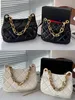 2023 10A high quality leather Mirror quality Classic Caviar Flap Bag Designer Women Cross Body Bags Luxuries Designers Shoulder Handbag tote bag 25.5CM With Box