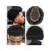 Perucas infantis masculinas afro cabelo mono peruca de renda para jogadores de basquete e fãs brasileiro virgem substituição humana kinky curl men dhuoe