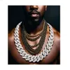 Luxus 925 Silber Hiphop Lab Grown Diamond Custom 8mm Iced Out Vvs Moissanit Cuban Link Kette Halskette für Männer Edlen Schmuck