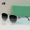 3Styles de lunettes de soleil à la mode de qualité supérieure pour femmes ou hommes, lunettes de soleil d'été pour femmes avec boîte cadeau bleue