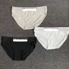 2024 Varumärkesbrev underkläder, bomullskvinnor, solida färgöversikt, kvinnors bomullsbriefs, underkläder Shorts Women logo kvinnors trosor