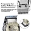 Hårklippare Surer Hair Clipper Professional Metal Relief Hair Cutter Kit For Men 2021 Ny design Barber Shop Hair Cutting Machine Cordless YQ240122