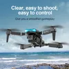 Nuovo drone quadricottero E99 con videocamera HD, decollo e atterraggio con un solo tasto, mantenimento dell'altitudine, rotazione acrobatica a 360°, supporta la connessione WIFI all'APP mobile, design pieghevole