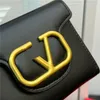 Bolsa de mão de couro genuíno de marca de luxo, carteiras masculinas e femininas, bolsa de noite, carteira de couro de luxo