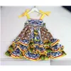 Auf Lager Blumenmädchenkleider Sommer Spitze Prinzessin Kleid Kinder Blumenkleid für Mädchen Kleidung Kinder Geburtstag Party Drop Lieferung Wir Dhoj5