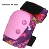 Knäskydd 1 Ställ in justerbar slagbeständig ultralätt andningsbar fästband Design Absorberande barn armbåge
