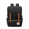 Backpack Vintage Travel Laptop With USB Charging Port For Women & Men College Fits 16 Inch