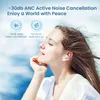 Cell Phone Earphones HAYLOU MoriPods ANC TWS Wireless Headphones Bluetooth5.2 Earphones Touch Control 30H Endurance Earbuds Low latency Sport Headset J240123