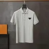 Erkek tişört tasarımcı gömlek erkekler tshirt adam siyah tee bayan giysileri pamuk kısa kollu göğüs üçgen çift kısa kollu yüksek sokak brand mürettebat mektup Tshirt