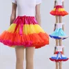 Jupes Lush Petite Tutu Jupe pour femmes Puffy Tulle Girl Party Princess Vêtements Adulte Cosplay Performance Faldas